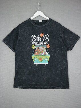 Scooby Doo Where Are You Graphic Tee Colortone Shirt Medium